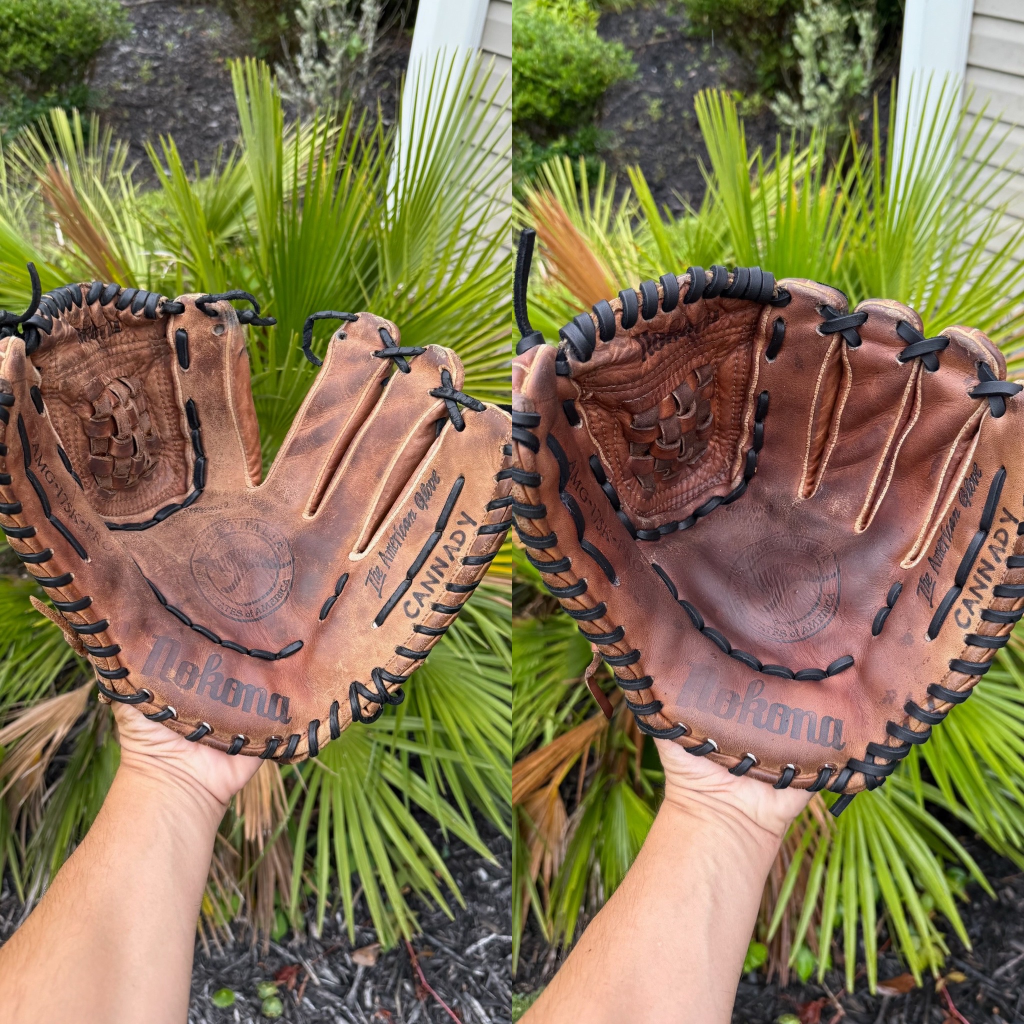 Nokona AMG 175K full restoration with black lace