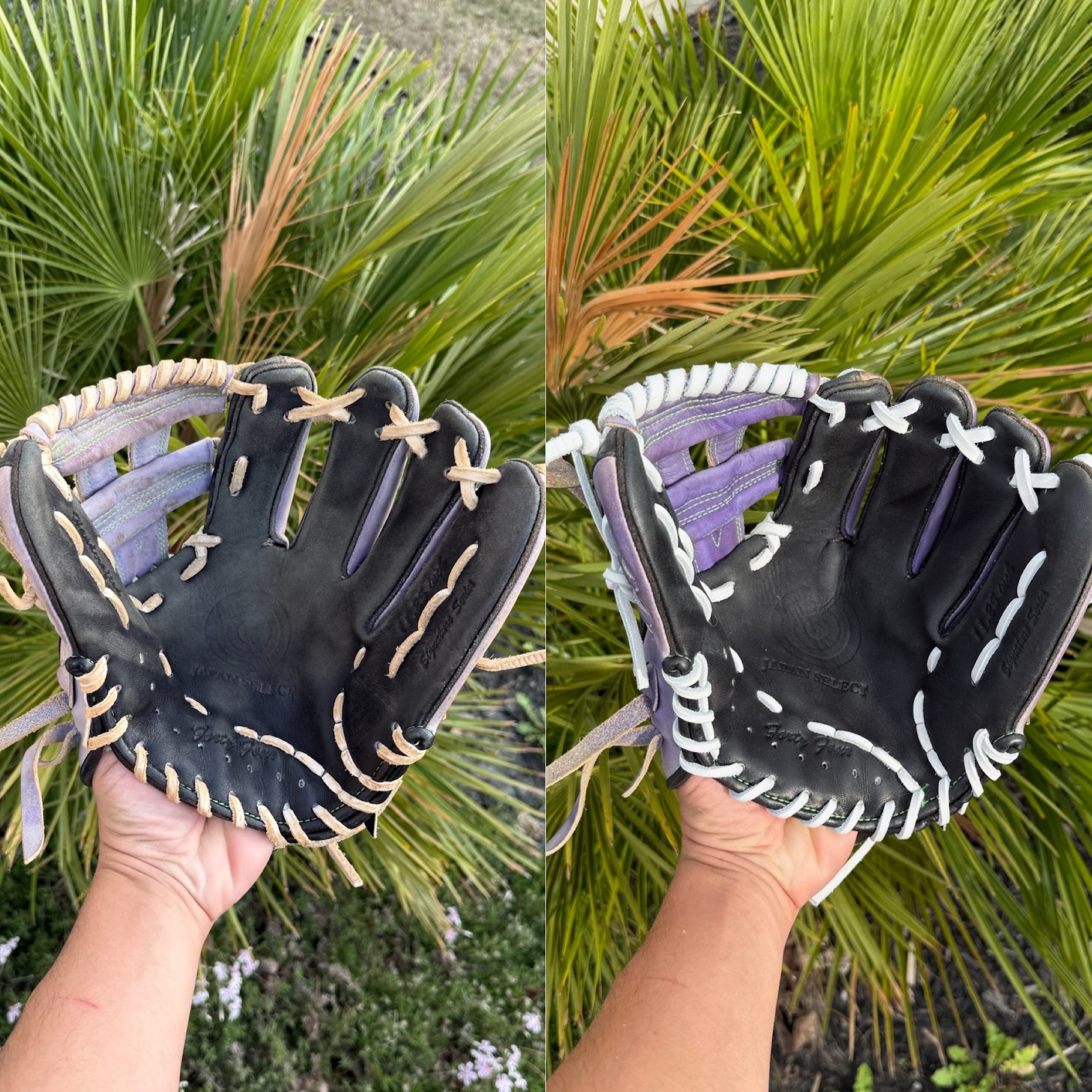 44 Pro Custom baseball glove full clean and condition with white lace