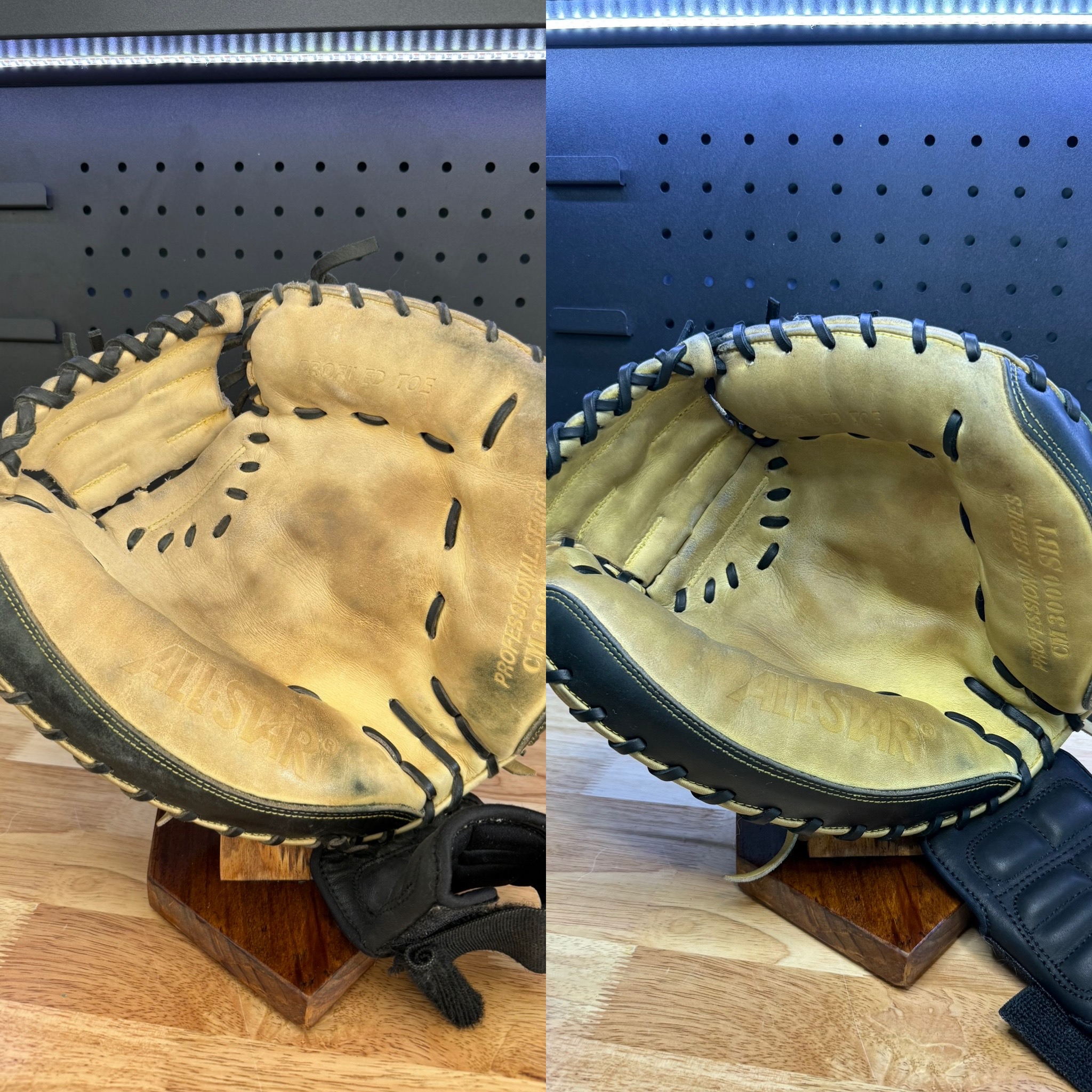 All-star Pro Series full clean and conditioning with black lace