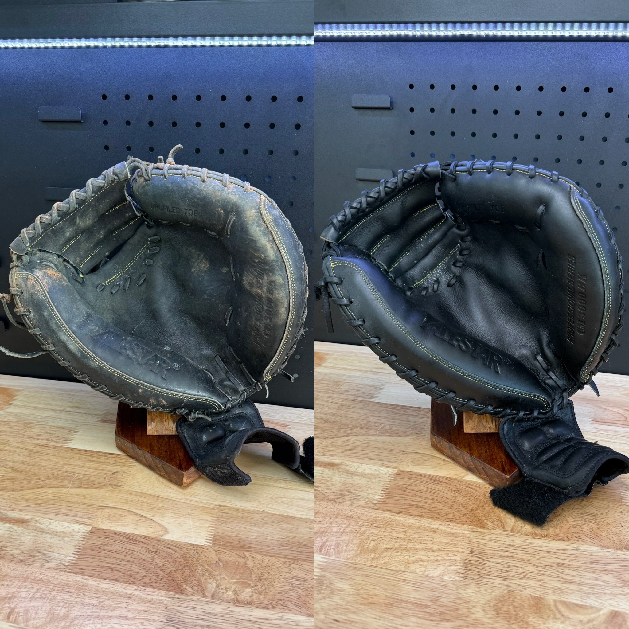 All-star Pro Series full clean and conditioning with black lace