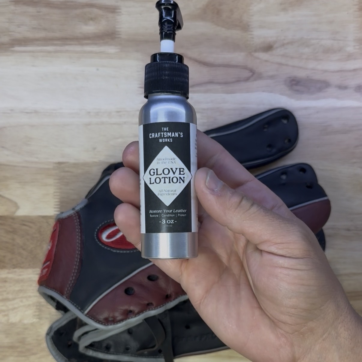 Restoring glove leather